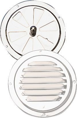 Roca Rosettenlüfter Edelstahl