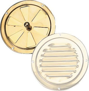 Roca Rosettenlüfter Messing poliert