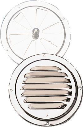 Lüftungsblech Edelstahl rund