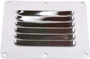 Lüfterblech rostfreier Stahl 127x65mm