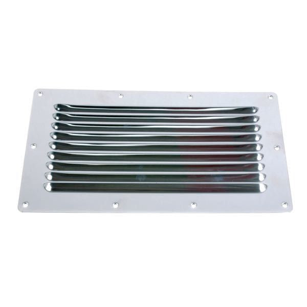 Lüfterblech rostfreier Stahl 250x150mm