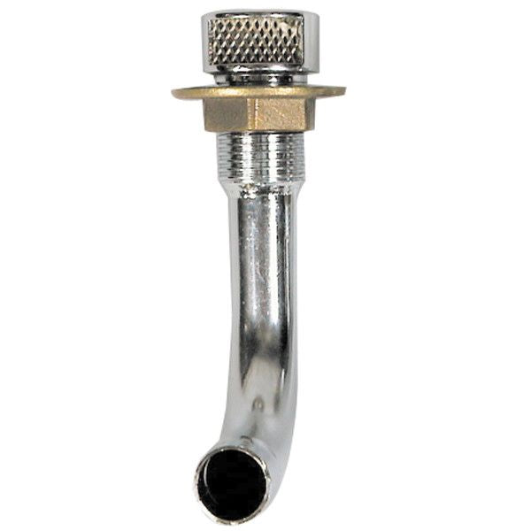 Tankentlüftung 90° Messing verchromt für Schlauchanschluss D=16mm