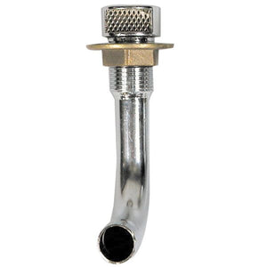 Tankentlüftung 90° Messing verchromt für Schlauchanschluss D=16mm