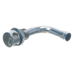 Tankentlüftung 90° kurz Messing verchromt AD=22mm für Schlauchanschluss D=16mm
