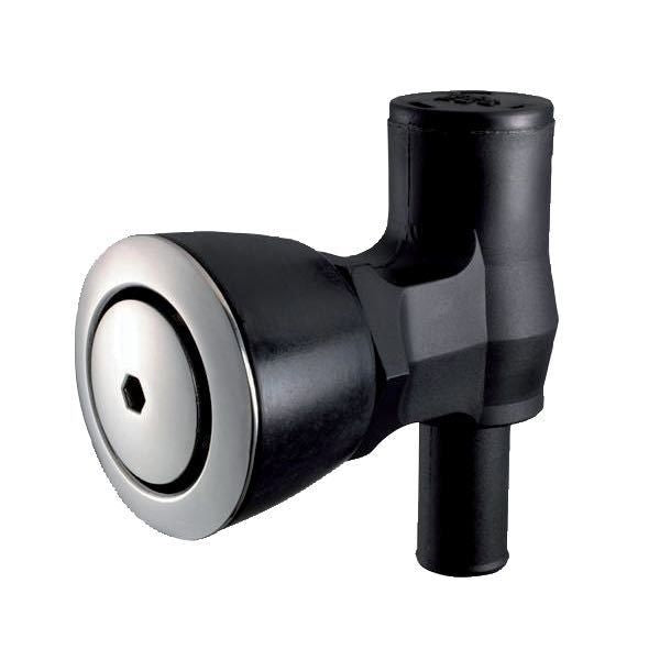 Attwood Tankbelüftung – flacher 90°-Einbau für Schlauchanschluss 16 mm
