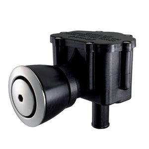 Attwood Tankbelüftung flacher Einbau mit Rückschlagventil 90° für Schlauchanschluss D=16mm