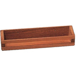 Roca Ablageregal aus Teakholz – kompaktes Bordregal 330 mm