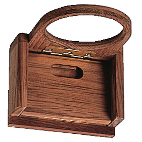 Roca Glashalter aus Teak – klappbarer Bordhalter für Gläser