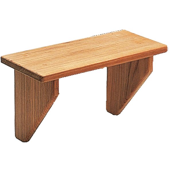 Roca Treppenstufe Teak – Niedergangs-Stufe aus Teakholz