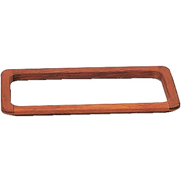 Roca Schwalbennestrahmen aus Teak – elegante Einfassung für Staufächer an Bord