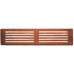 Roca Lüftungsgitter aus Teakholz – 430 × 84 mm Innenmaß