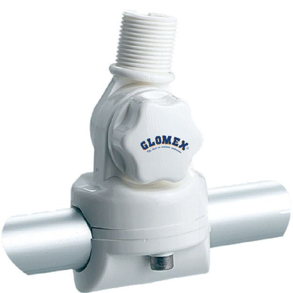 Glomex RA134 Antennenhalter – Kunststoff-Rohrhalterung für UKW-Antennen