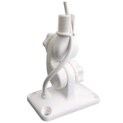 Glomex Antennhalter RA135 Nylon weiss für Decksmontage