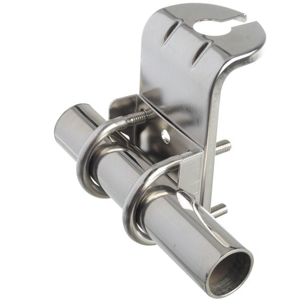 1852 Antennenhalter rostfreier Stahl für Heckkorb D=22-30mm