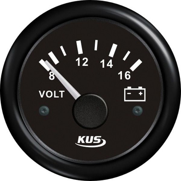 KUS Voltmeter 12 V – Bordspannungsanzeige für Einbauinstrumente