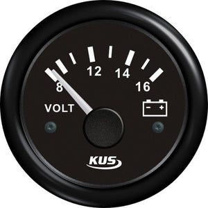 KUS Voltmeter 12 V – Bordspannungsanzeige für Einbauinstrumente