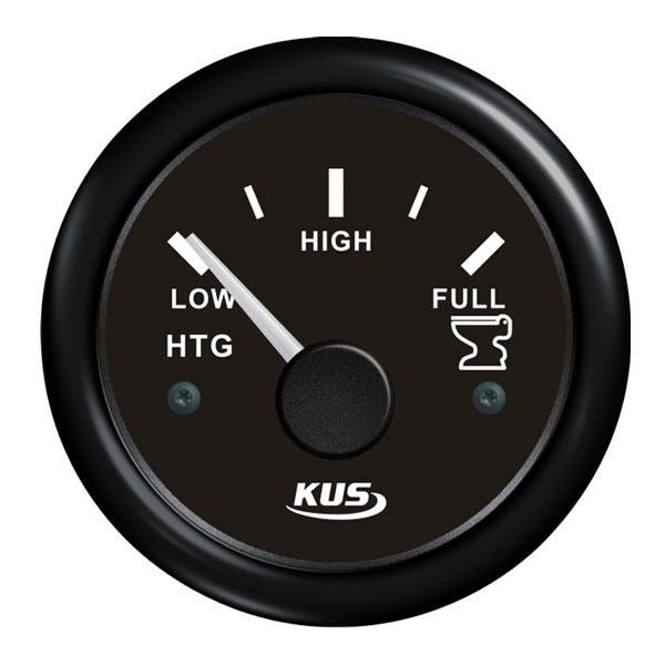 KUS Fäkaleintankanzeige 0-190Ohm 12/24V schwarz