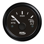 KUS Fäkaleintankanzeige 0-190Ohm 12/24V schwarz