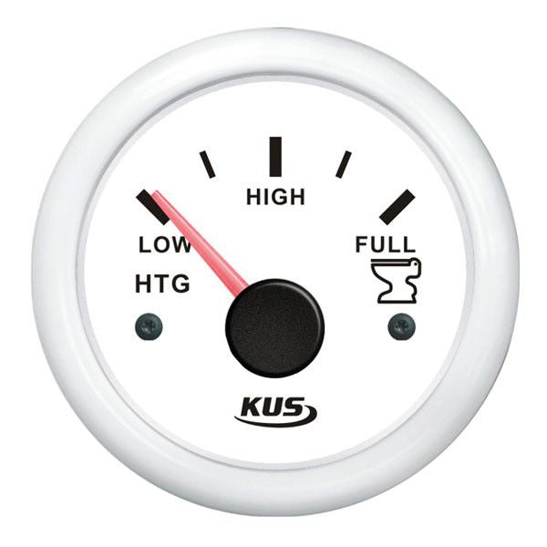 KUS Fäkaleintankanzeige 0-190Ohm 12/24V weiss