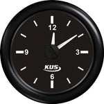 KUS Bordchronometer – analoge Uhr für 12 V und 24 V Bordnetze