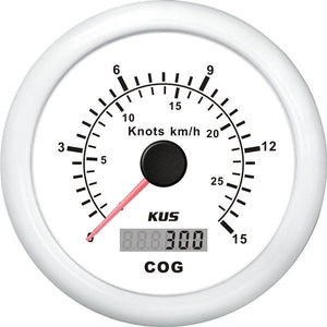 KUS GPS Geschwindigkeite weiß