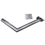 ESM Tischplattenhalter abnehmbar mit Befestigungsbeschlag rostfreier Stahl L=387mm H=555mm
