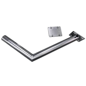 ESM Tischplattenhalter abnehmbar mit Befestigungsbeschlag rostfreier Stahl L=387mm H=555mm