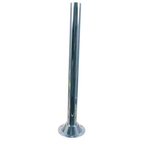 Gotthardt Tischstütze Aluminium verchromt – Ø 60 mm