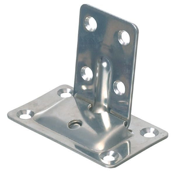 Tischplattenhalter rostfreier Stahl L=85mm B=50