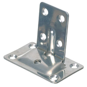 Tischplattenhalter rostfreier Stahl L=85mm B=50