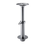 barka Tischstütze Höhe verstellbar 38-70cm drehbar 360° D=80/60mm