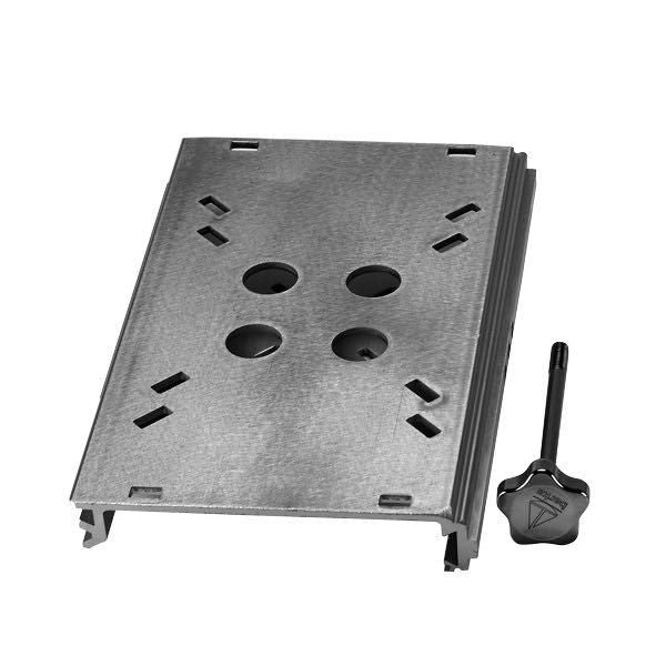Barka Toppplatte mit Gleitschienen – 33 × 20 cm