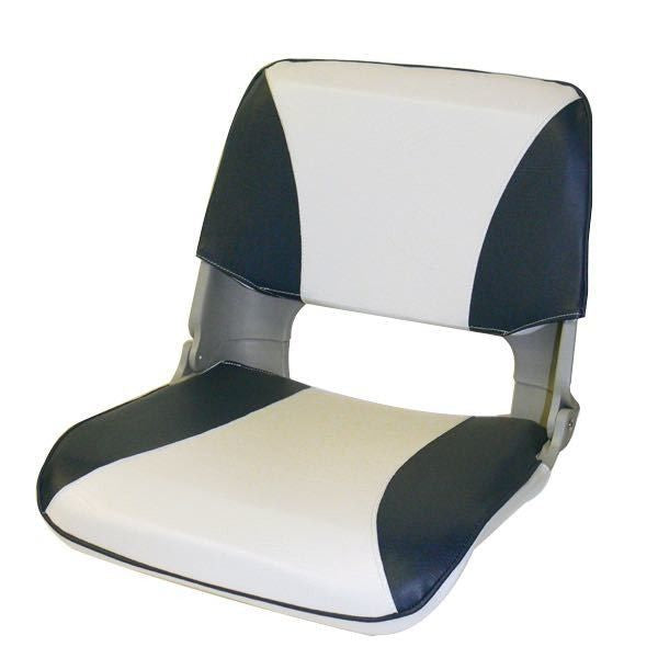 ESM Steuerstuhl SS48 B=50cm T=42cm H=49cm marineblau/weiss