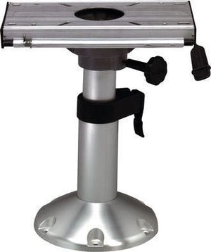 ESM Stuhlgestell Aluminium mit Befestigungsplatte verschiebbar H=33-47cm