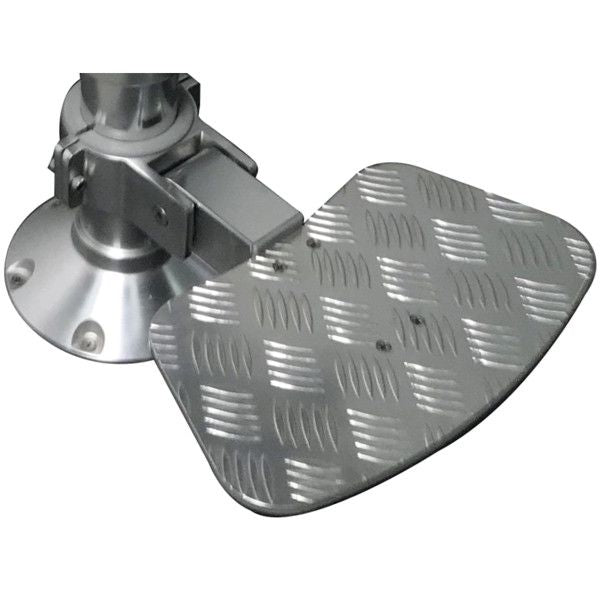 ESM Fussstütze Aluminium eloxiert für Stuhlstützen mit D=73mm und 87mm