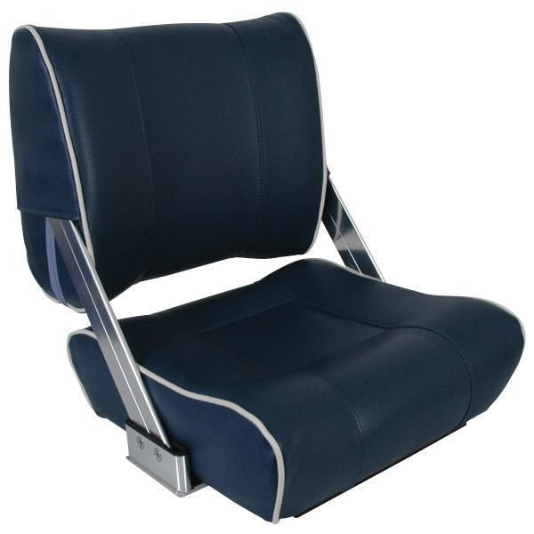 ESM Steuerstuhl ST45 Luxus B=42cm blau/hellgrau