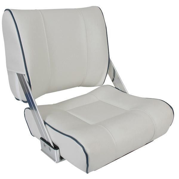 ESM Steuerstuhl ST45 Luxus B=42cm hellgrau/blau