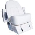 ESM ROYAL steering chair with folding backrest and armrests, white