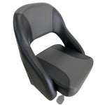 ESM Steuerstuhl BJR 52 mit fester Rückenlehne schwarz/grau/schwarz