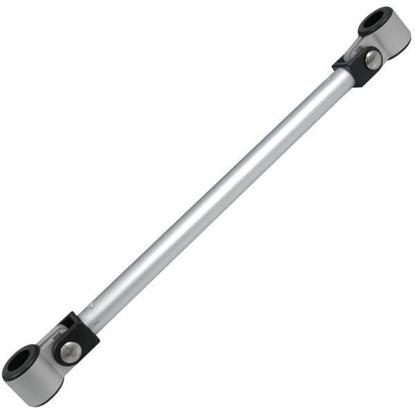 NOA Diagonalstütze für Klappsitz mit 2 Stück NOA Rohrhalter 25mm