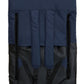1852 Komfort-Sitzkissen mit Armlehnen Rückenlehne 6-fach verstellbar B=52cm L=82cm D=7cm blau