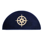 Fussmatte Kompass halbrund 91x47cm