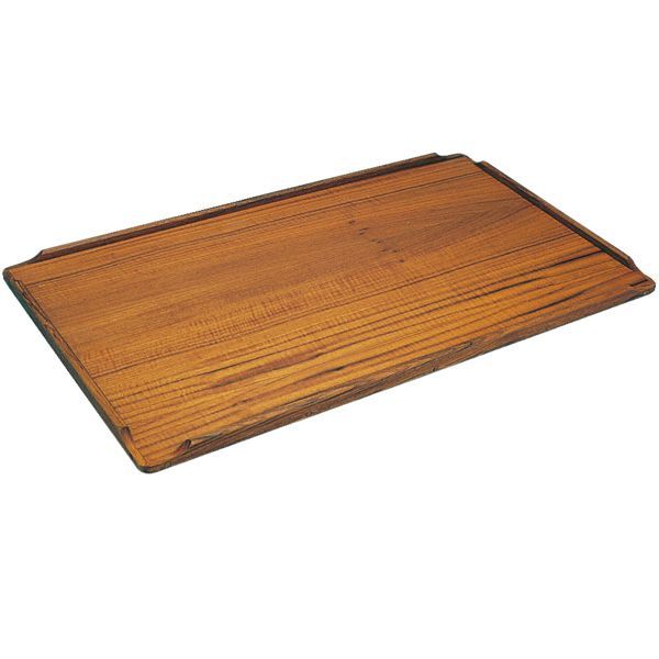Roca Tischplatte Teak – mit umlaufender Schlingerleiste