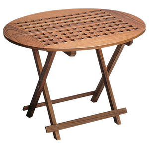 Roca Teaktisch zusammenklappbar unbehandelt L=80cm B=65cm H=57cm