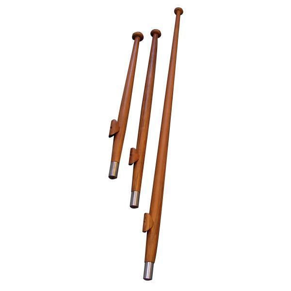 Teak Flaggenstock