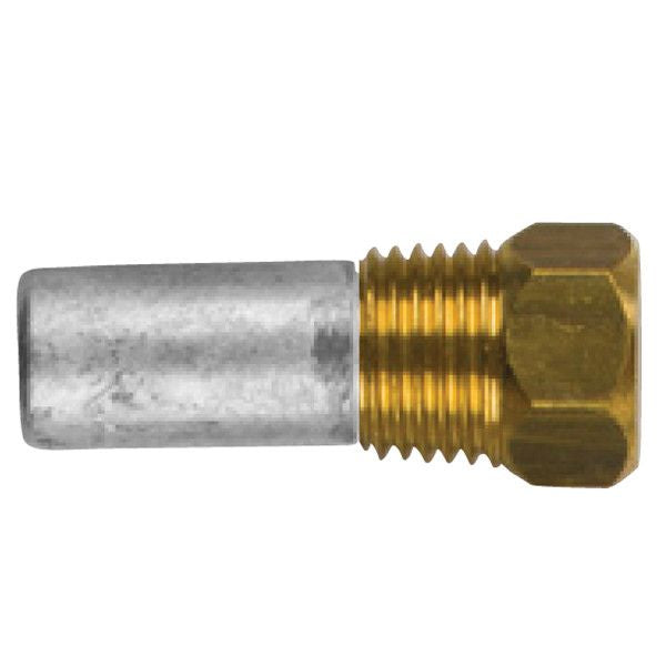 TECNOSEAL Zinkanode für Kühlwasser Lombardini 1/4 L=10mm D=18mm mit Aufnahme