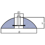 Tecnoseal Zinkanode für Fairline/Sealine – Opferanode Ø 100 mm