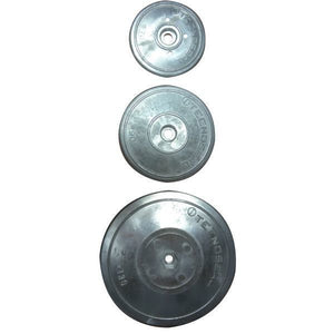 Tecnoseal Zink-Telleranoden für Ruder und Trimmklappen