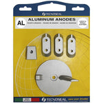 Tecnoseal Aluminiumanode Kit – Opferanoden-Satz für Yamaha F40–F60