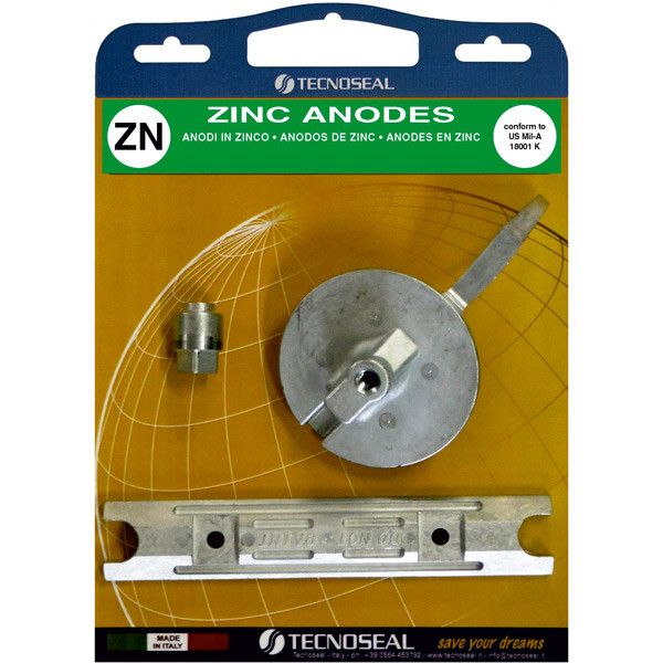 Tecnoseal Zinkanode Kit für Yamaha Außenborder 80–100 PS